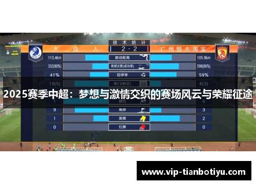 2025赛季中超：梦想与激情交织的赛场风云与荣耀征途